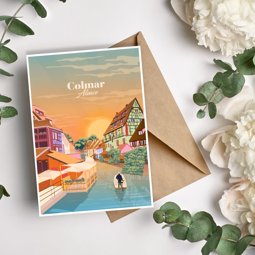 Carte Colmar - Alsace